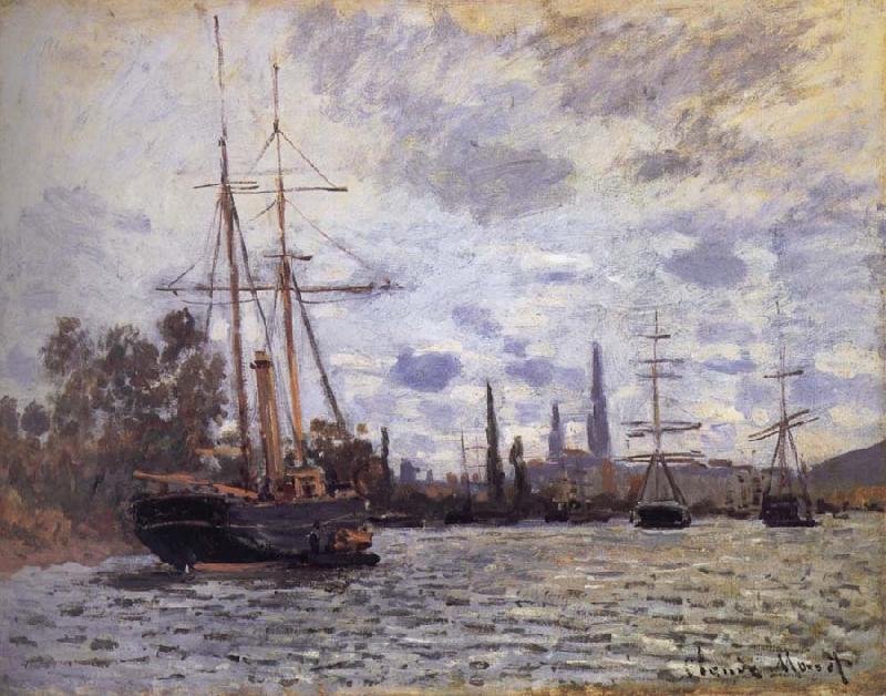 Claude Monet THe Seine at Rouen